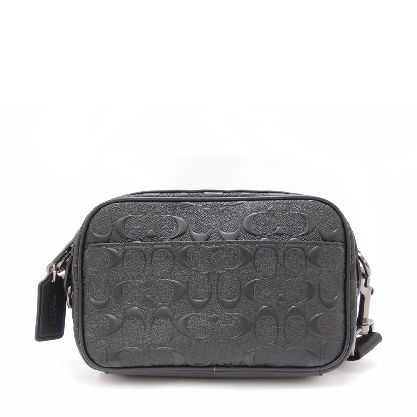 COACH コーチ クラッチ 黒 レザー レディース メンズ/グラハムデボスドシグネチャーショルダー/ブラック/F50713//L1844/SAランク/69