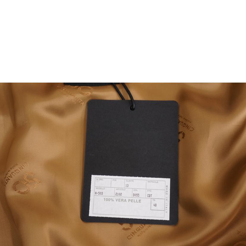 CINQUANTA チンクアンタ/CINQUANTA レザー JKT/H-503//SAランク/67