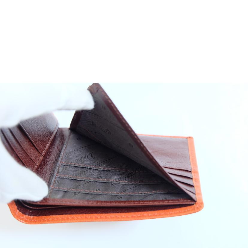 Dakota BLACK LABEL ダコタ/レザー二つ折り札入れ 茶//SAランク/71