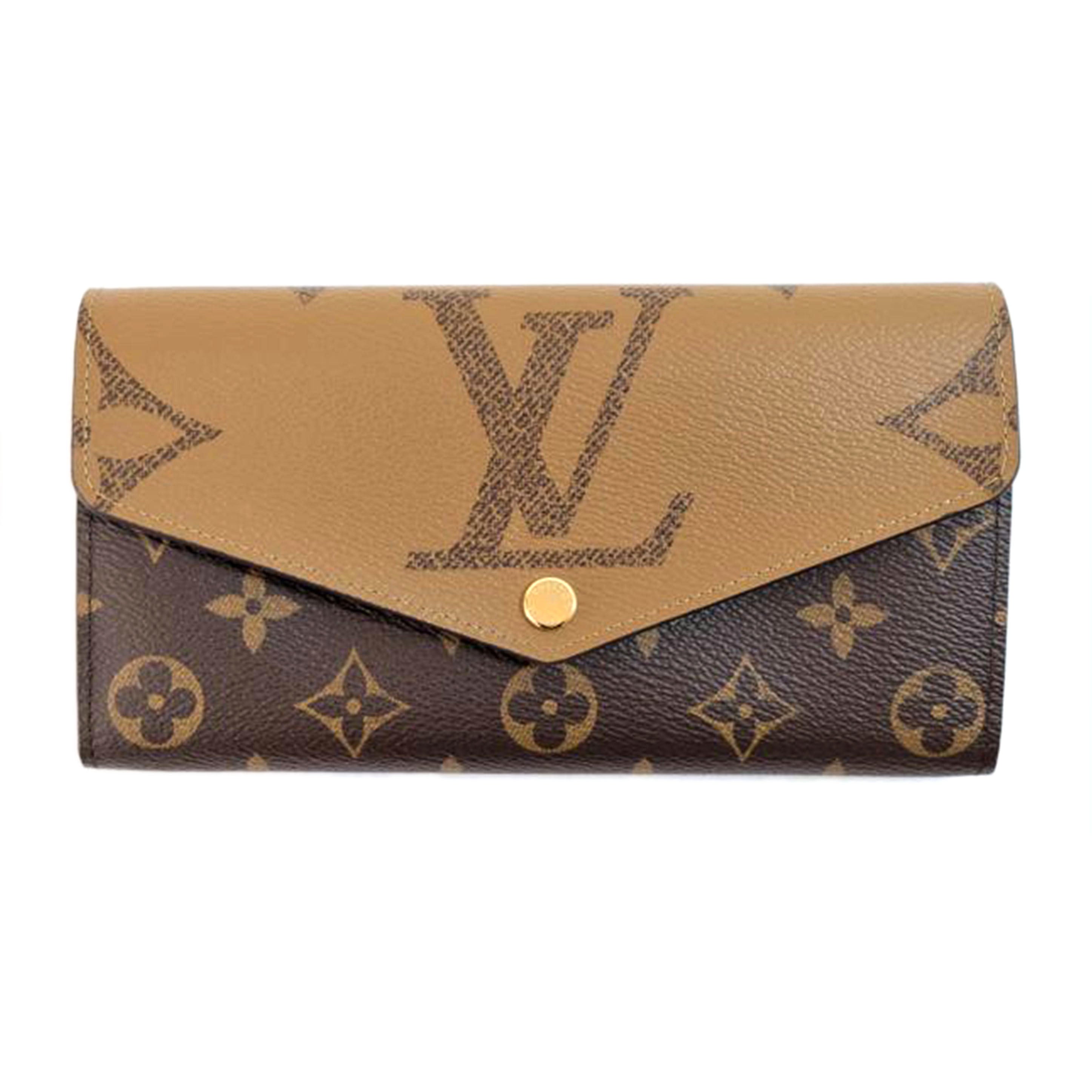 LV ルイヴィトン/ポルトフォイユ・サラ/ジャイアントモノグラムリバース/M80726//IC/Aランク/71