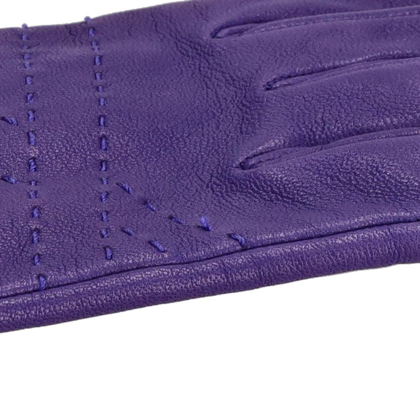 HERMES エルメス/レザーステッチグローブ//ABランク/94