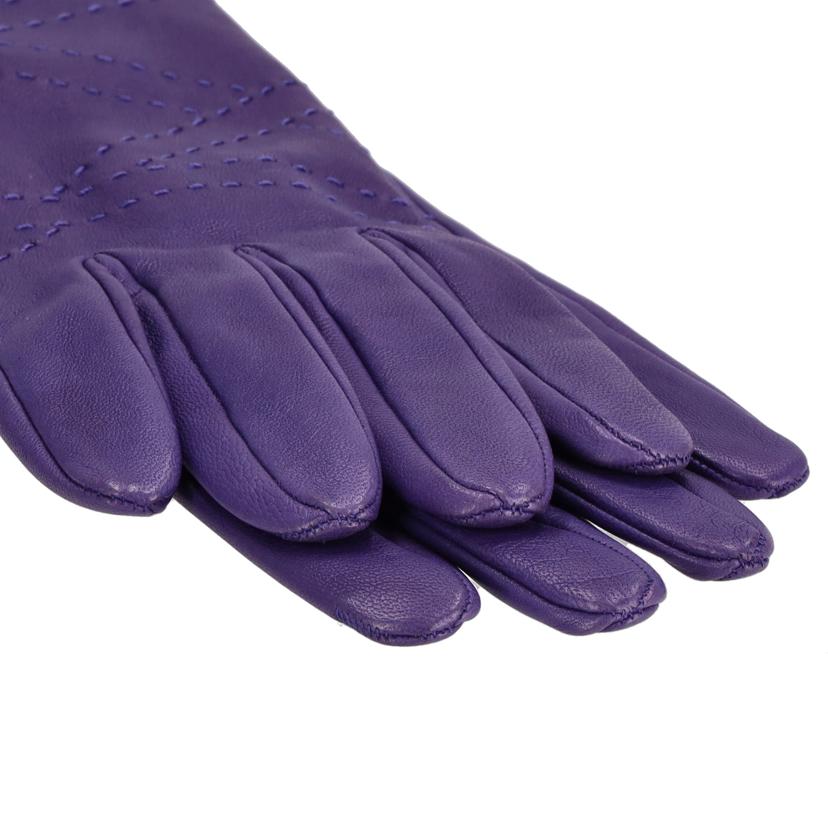 HERMES エルメス/レザーステッチグローブ//ABランク/94