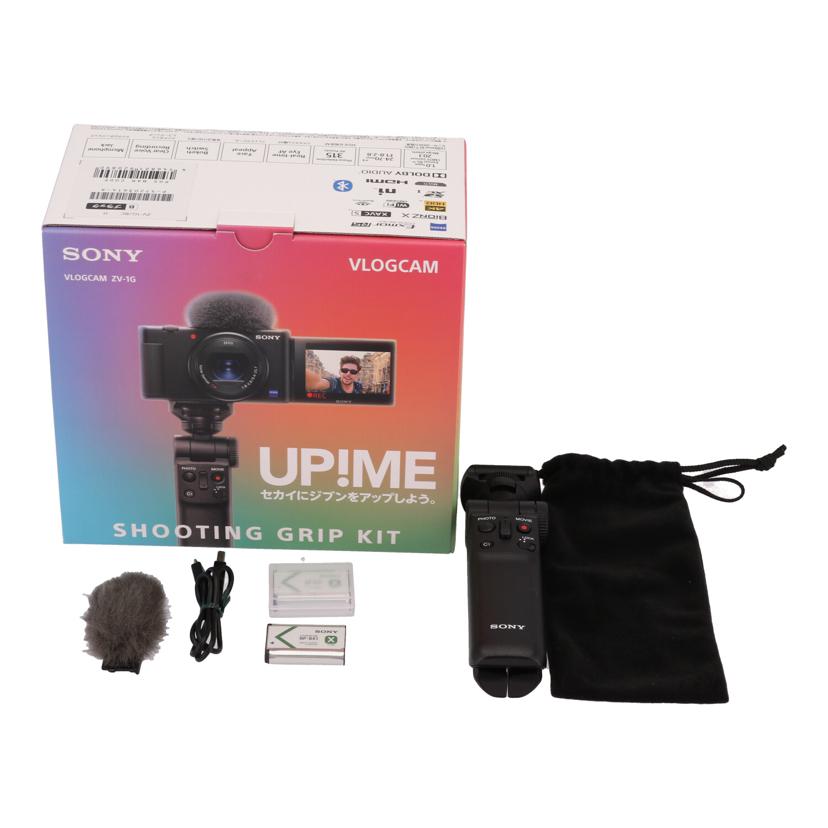 SONY ソニー/デジタルカメラ/ZV-1Gシューティンググリップキット/VLOGCAM ZV-1G//0045323/Aランク/82