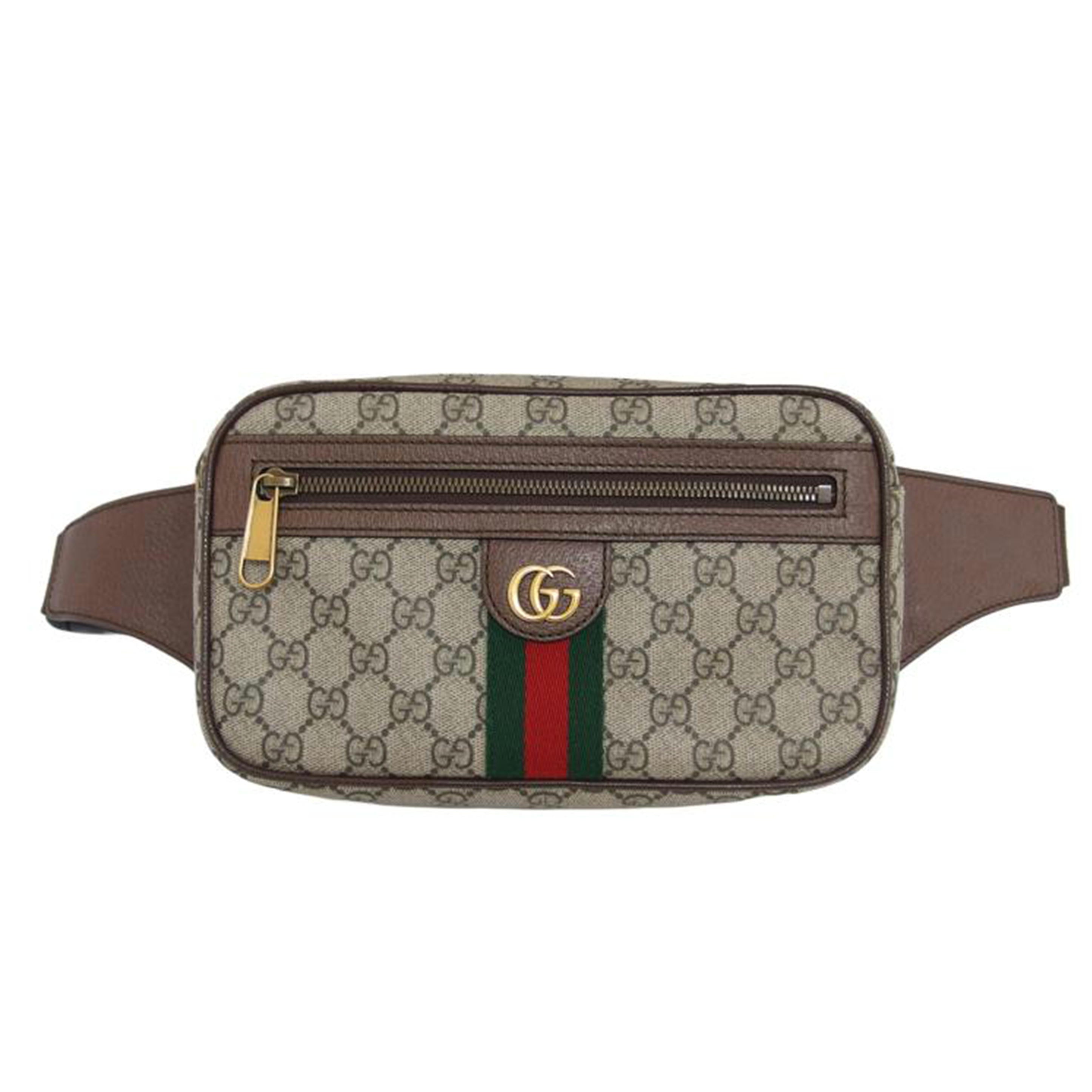 GUCCI グッチ ウエストバッグ ボディバッグ/オフディア/GGスプリーム/ベルトバッグ/574796//520***/Aランク/04