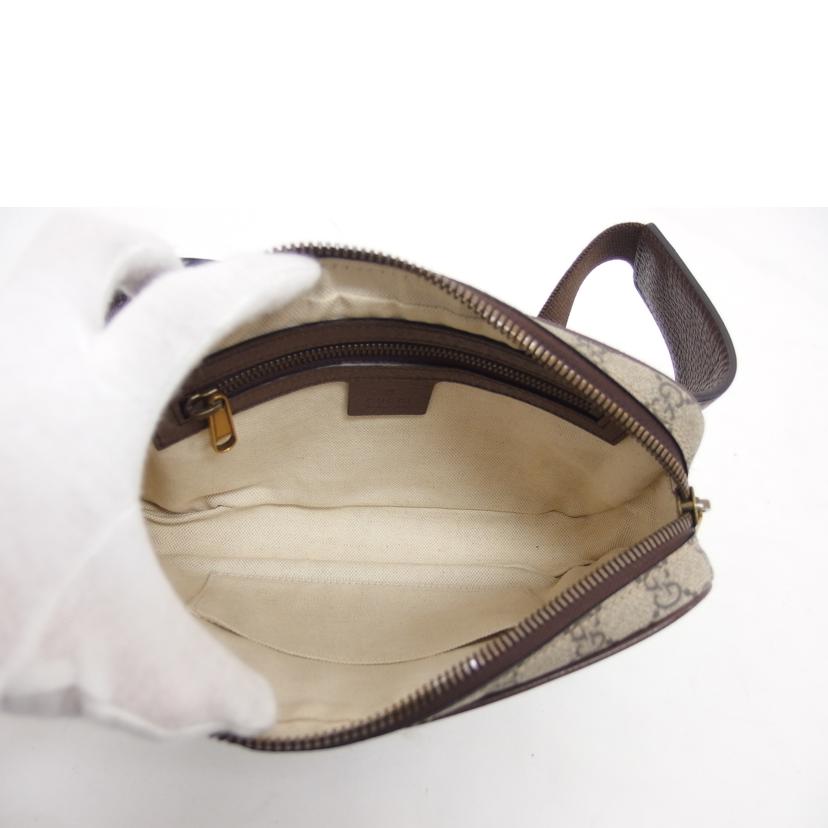 GUCCI グッチ ウエストバッグ ボディバッグ/オフディア/GGスプリーム/ベルトバッグ/574796//520***/Aランク/04