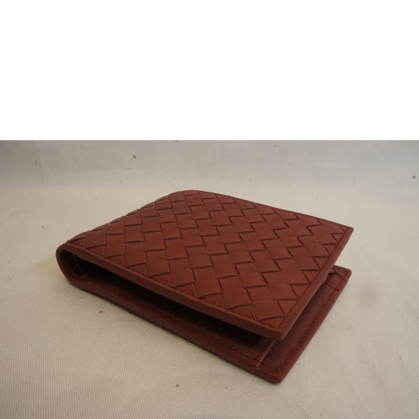BOTTEGA VENETA ボッテガヴェネタ/イントレチャート二つ折りウォレット//SAランク/92