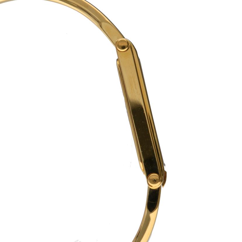 GUCCI グッチ/バングルウォッチ・ゴールド×ブラック/クオーツ/1500L//035****/ABランク/75
