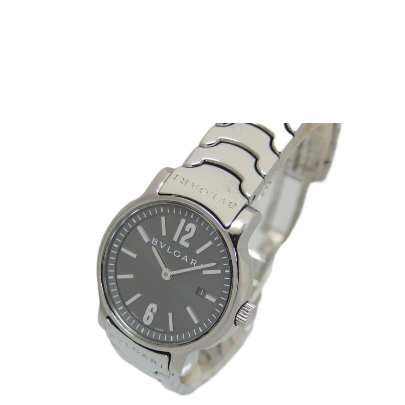 BVLGARI ブルガリ/ソロテンポ/グレー文字盤/デイトウォッチ/クォーツ/ST29S //D77924/ABランク/04