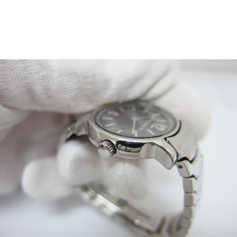 BVLGARI ブルガリ/ソロテンポ/グレー文字盤/デイトウォッチ/クォーツ/ST29S //D77924/ABランク/04