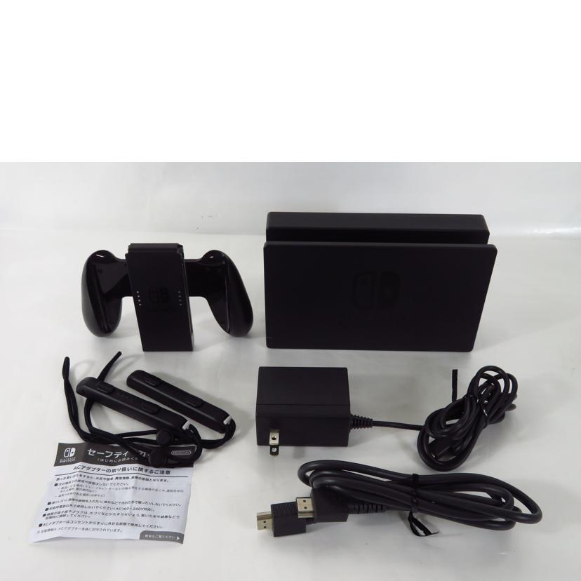 NINTEDO 任天堂/ニンテンドーSwitch ネオンブルー×ネオンレッド/HACー001//XKJ70038978787/BCランク/81