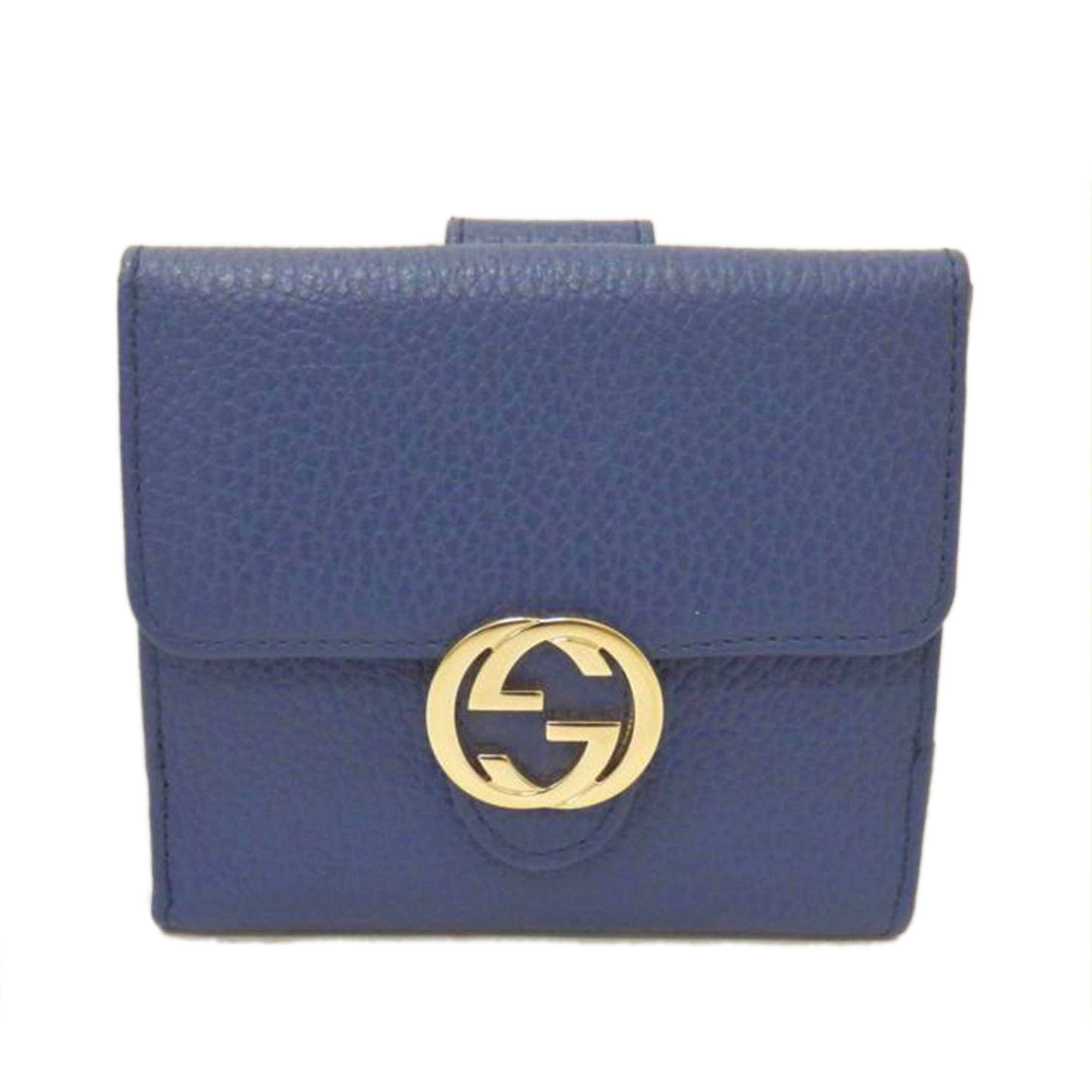 GUCCI グッチ/レザー3つ折り財布/615525//1147/ABランク/88