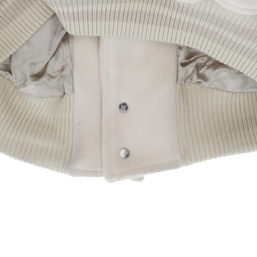 LOUIS VUITTON ルイ・ヴィトン/マルチパッチミックスドレザー/バーシティブルゾンジャケット/ホワイト/RM222 MYJ HNL91E//ABランク/93