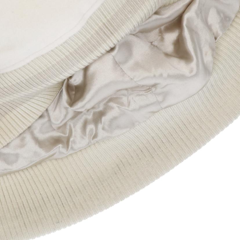 LOUIS VUITTON ルイ・ヴィトン/マルチパッチミックスドレザー/バーシティブルゾンジャケット/ホワイト/RM222 MYJ HNL91E//ABランク/93