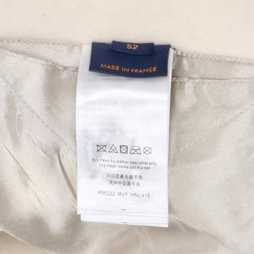 LOUIS VUITTON ルイ・ヴィトン/マルチパッチミックスドレザー/バーシティブルゾンジャケット/ホワイト/RM222 MYJ HNL91E//ABランク/93