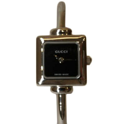 GUCCI グッチ/スクエアバングルウォッチシルバーQZ/1900L//026****/ABランク/92