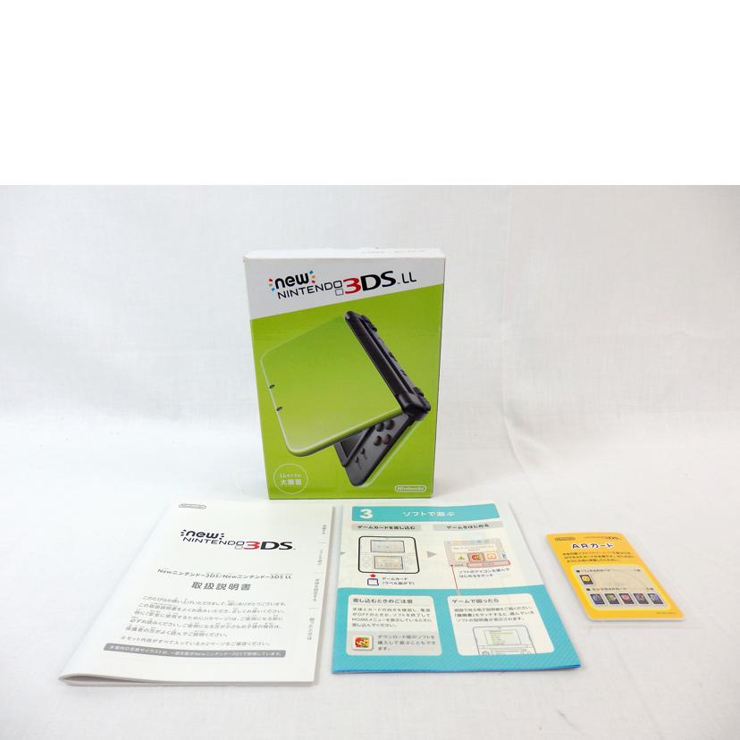 Nintendo 任天堂/New3DSLL/RED-001/RED-001//QJF130433839/Bランク/72