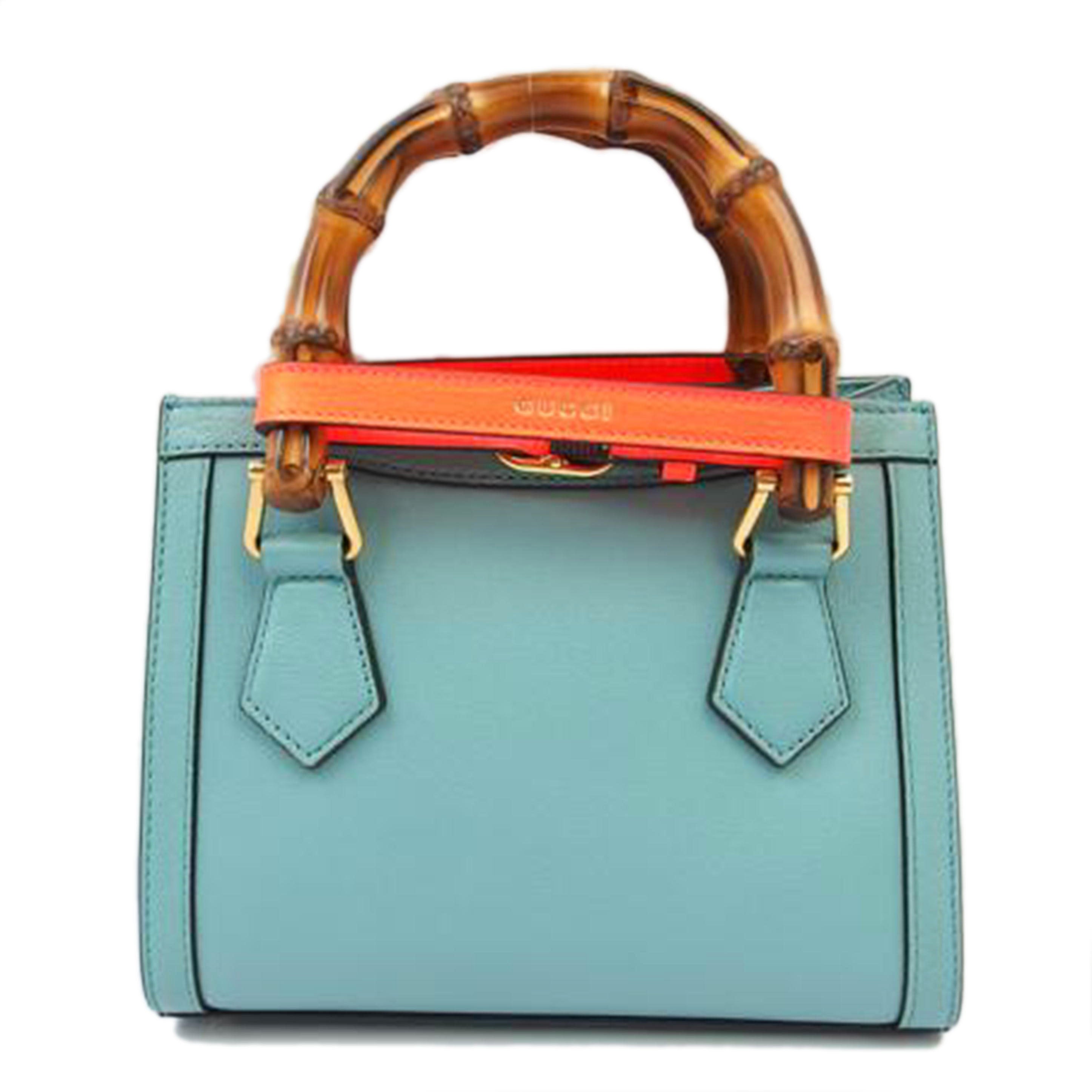 GUCCI グッチ/ダイアナミニトートバッグ/2way/ライトブルー/655661//525040/Aランク/83