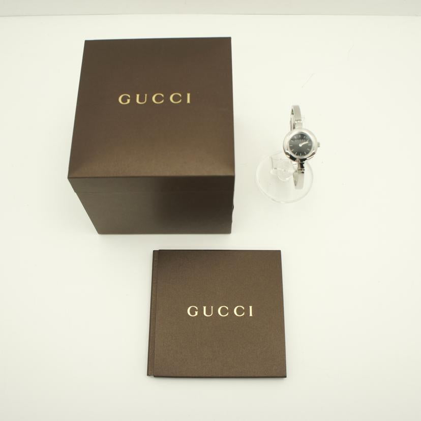 GUCCI グッチ GUCCI ラウンドバングルウオッチ レディース クオーツ/ラウンドバングルウォッチ/レディース/クオーツ/YA105548//131*****/ABランク/37