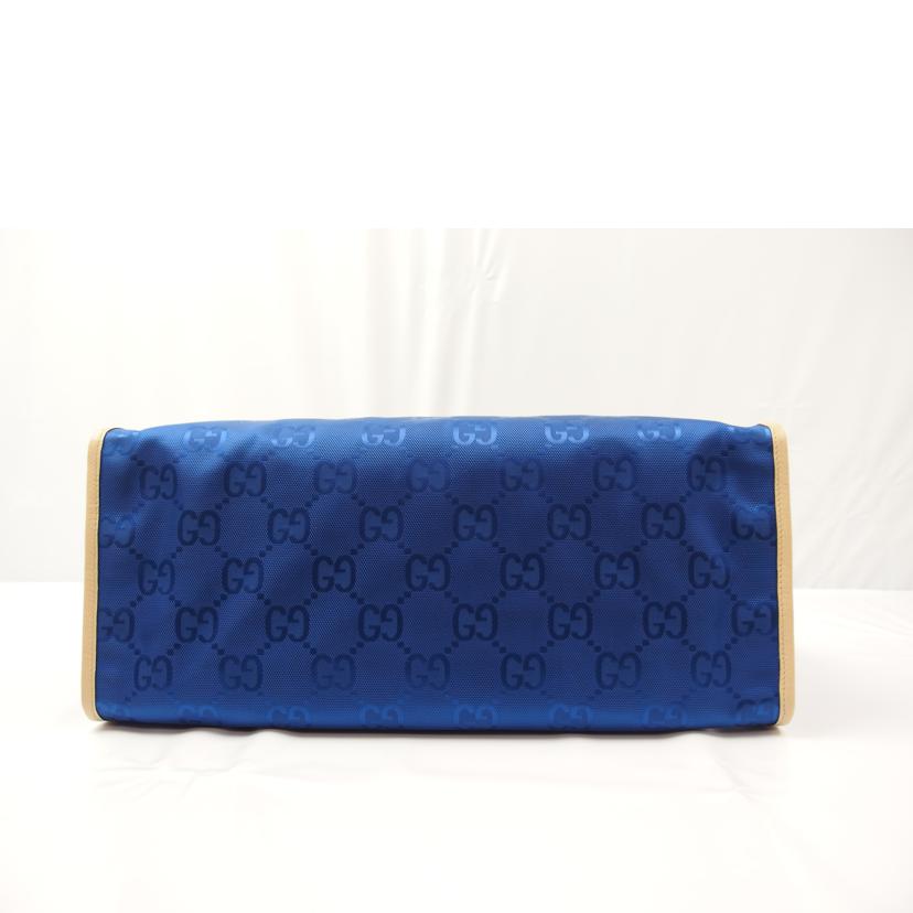 GUCCI グッチ/グッチオフザグリッド2wayトート/ブルー/630353//524050/SAランク/83