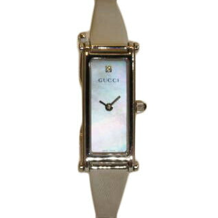 GUCCI グッチ/スクエアバングルウォッチシェル1Pダイヤ/1500L//140*****/ABランク/92