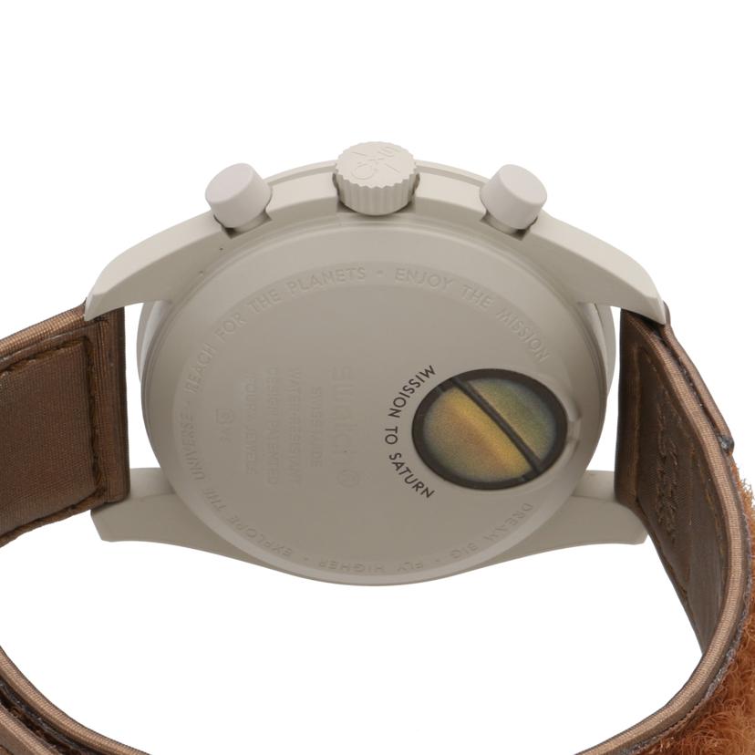 OMEGA×swatch オメガ×スウォッチ OMEGA×swatch ムーンスウォッチ MISSION TO SATURN クオーツ/ムーンスウォッチ/MISSION TO SATURN/クオーツ/SO33T100//SAランク/37