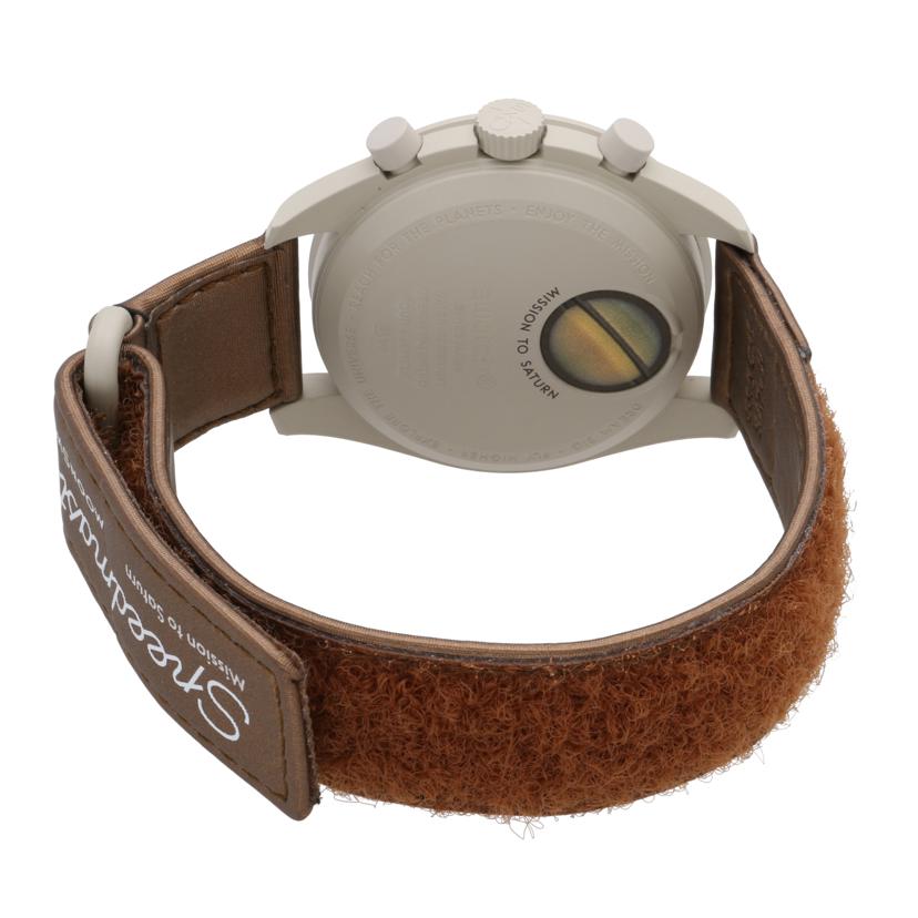 OMEGA×swatch オメガ×スウォッチ OMEGA×swatch ムーンスウォッチ MISSION TO SATURN クオーツ/ムーンスウォッチ/MISSION TO SATURN/クオーツ/SO33T100//SAランク/37