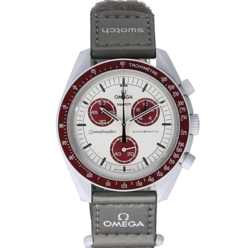 OMEGA×swatch オメガ×スウォッチ/ムーンスウォッチ/MISSION TO PLUTO/クオーツ/SO33C100//SAランク/75