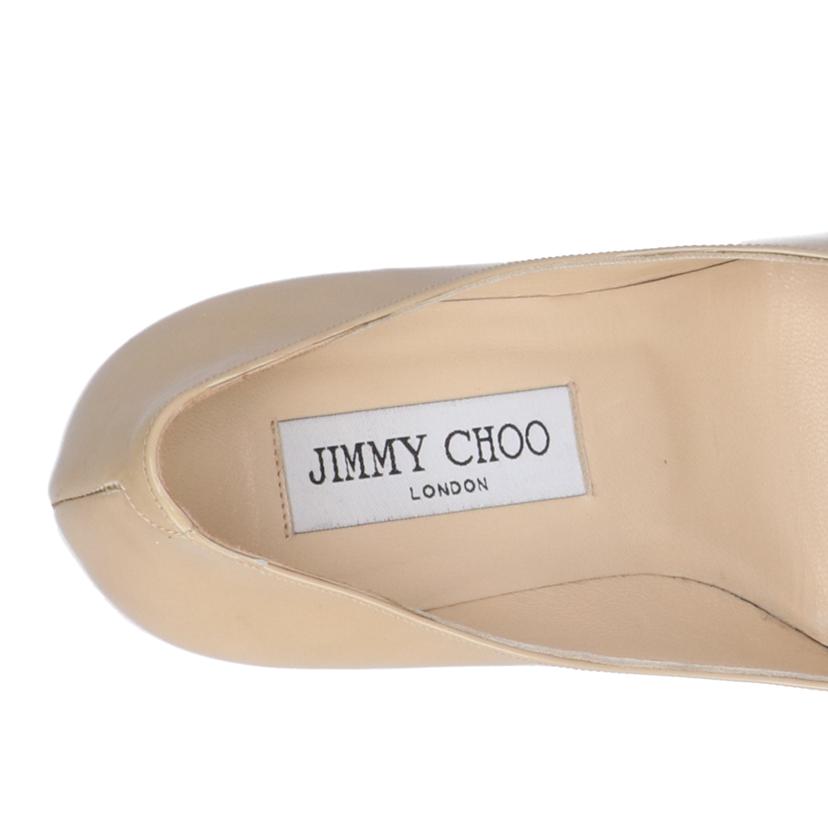 JIMMY CHOO ジミーチュウ/パンプス/エナメル/BEG//ABランク/94