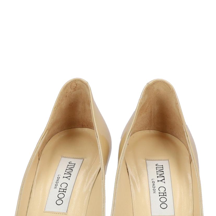 JIMMY CHOO ジミーチュウ/パンプス/エナメル/BEG//ABランク/94