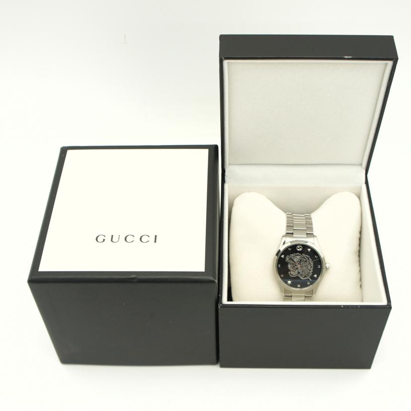 GUCCI グッチ/Gタイムレス・タイガー&ビー/メンズ/クオーツ/YA1264125//177*****/ABランク/75