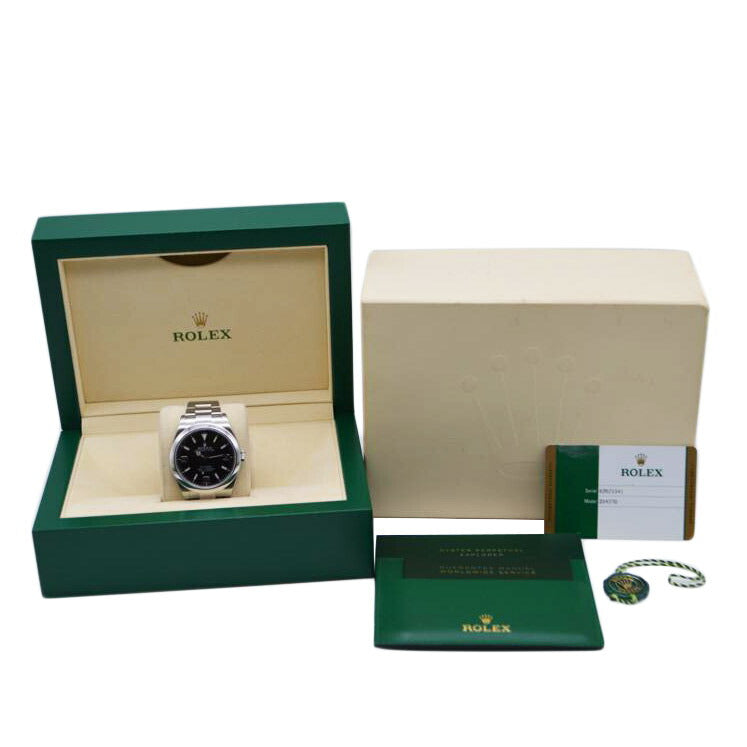 ROLEX ロレックス エク1 ランダムシリアル 前期型 2015年ギャラ ステンレス メンズ/エクスプローラー1/214270//639***********/Aランク/89