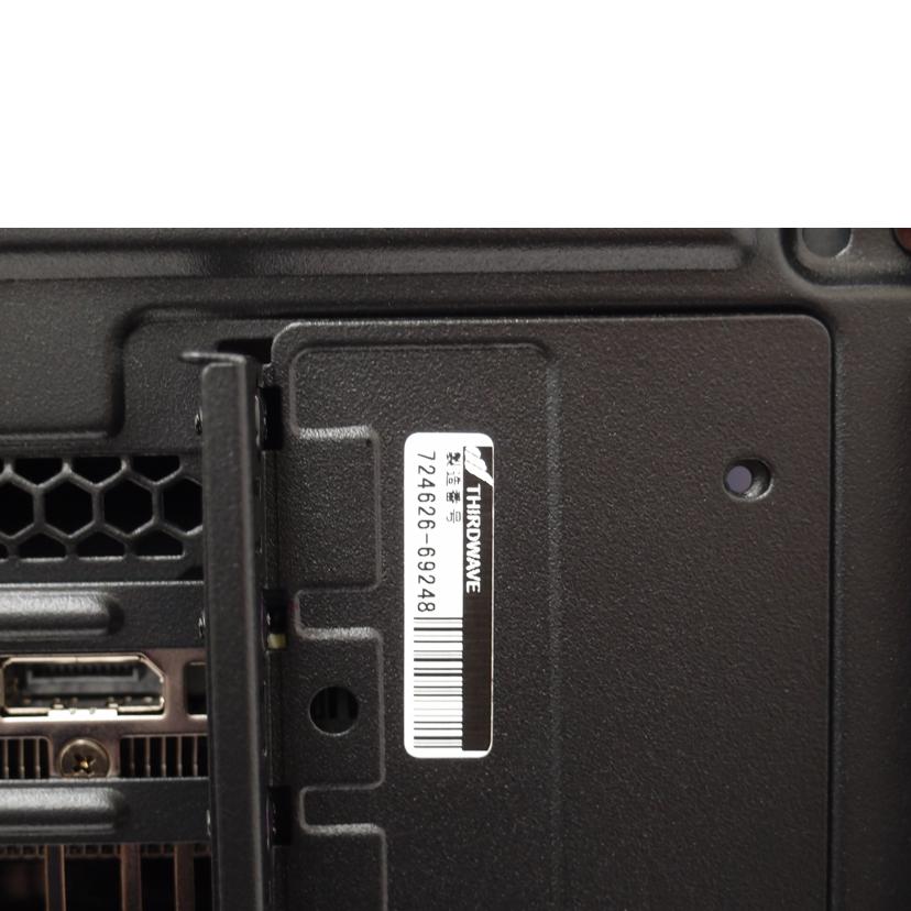 GALLERIA ドスパラ/ゲーミングPC/XA7C-R37//724626-69248/Aランク/69