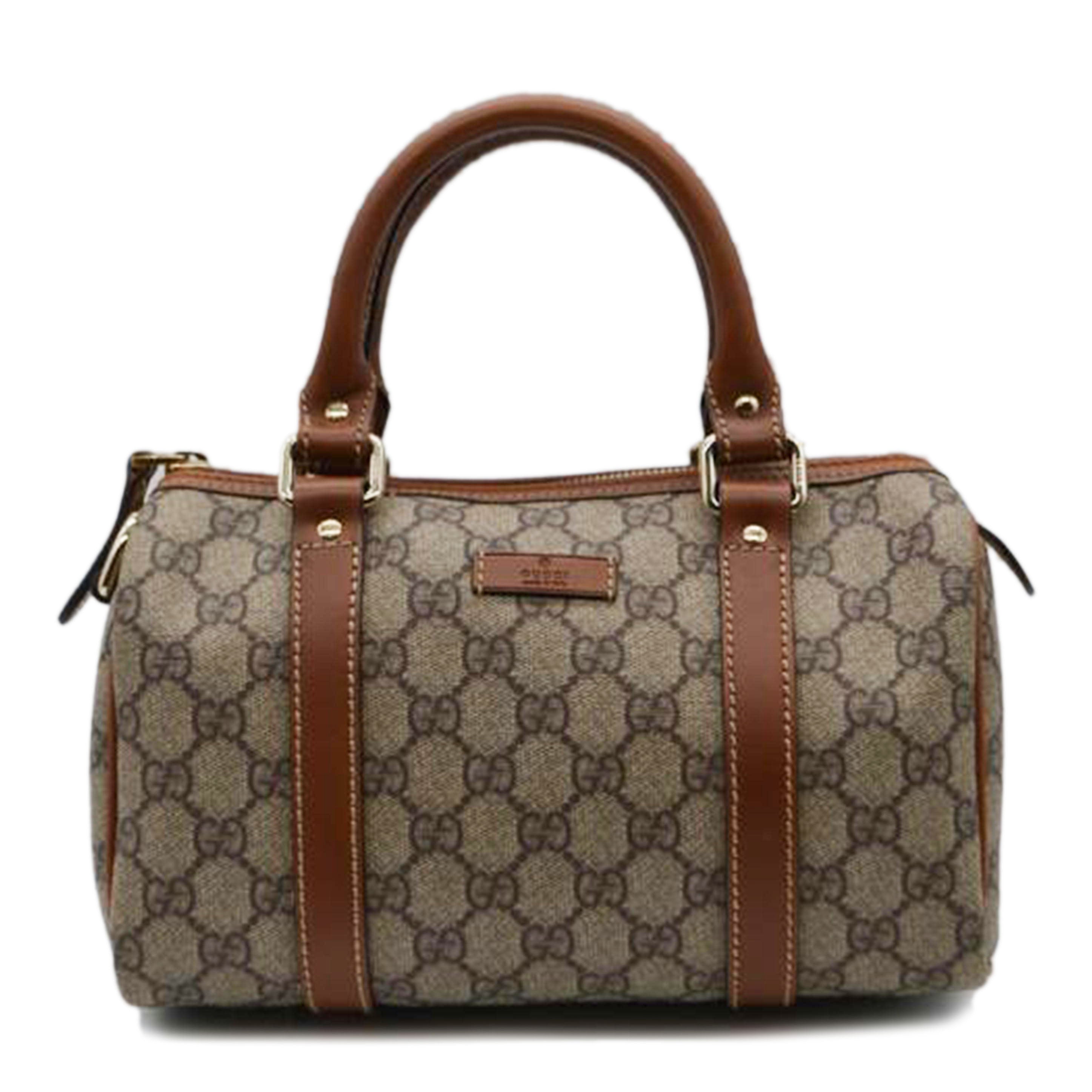 GUCCI グッチ/GGプラスレザーハンド/ブラウン/193604//213***/Aランク/89