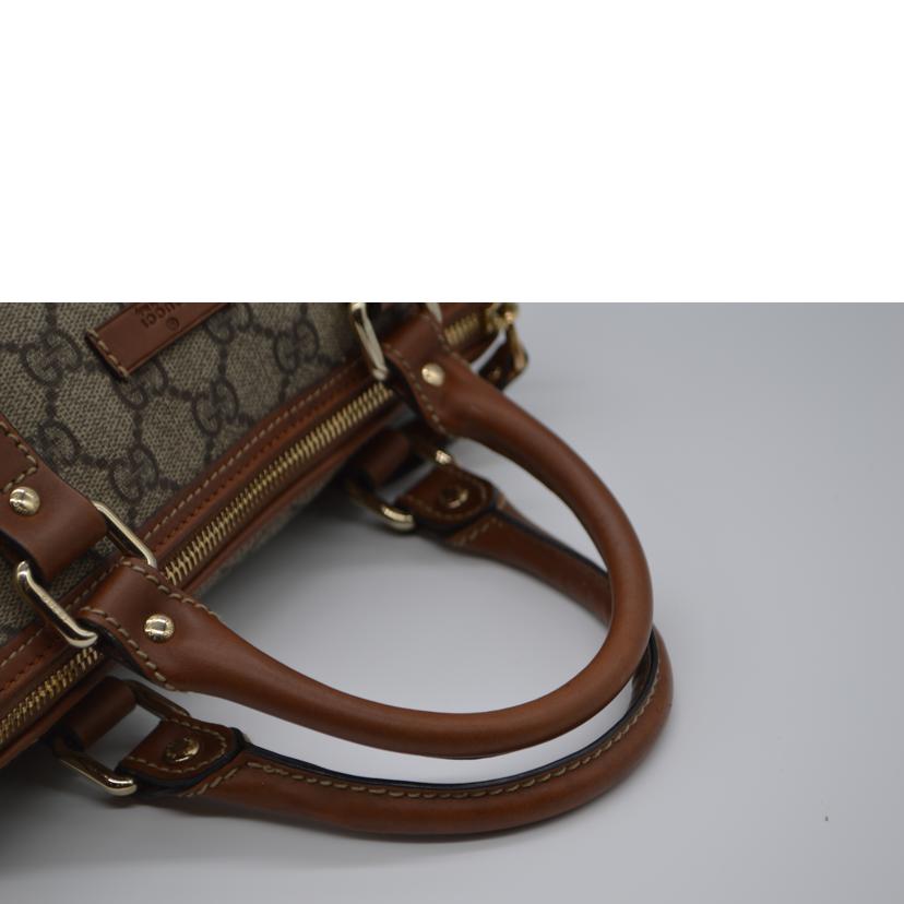 GUCCI グッチ/GGプラスレザーハンド/ブラウン/193604//213***/Aランク/89