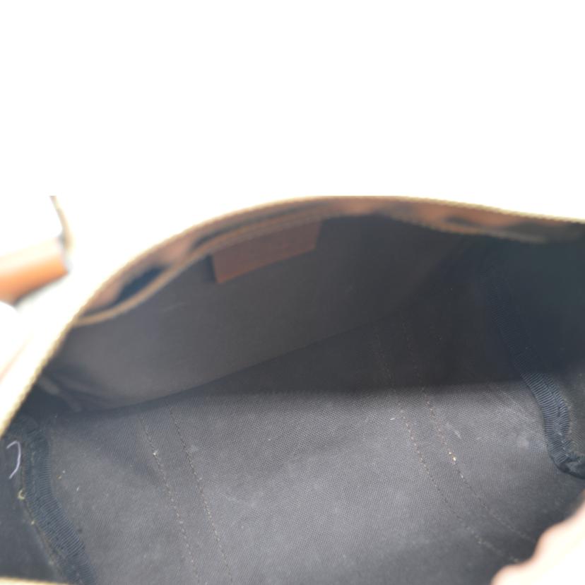 GUCCI グッチ/GGプラスレザーハンド/ブラウン/193604//213***/Aランク/89