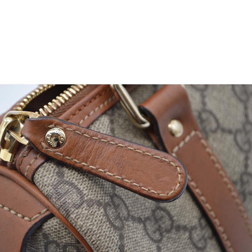 GUCCI グッチ/GGプラスレザーハンド/ブラウン/193604//213***/Aランク/89