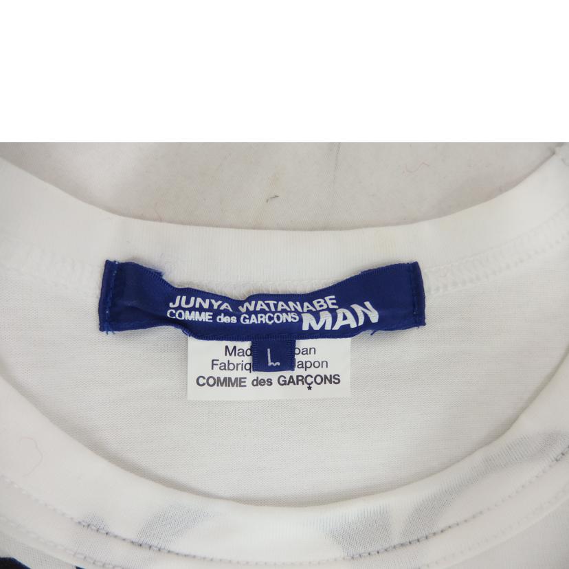 COMME des GARCONS MAN コムデギャルソン マン/プリントTシャツ/WG-T011//Aランク/82