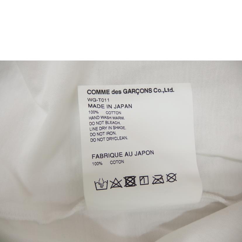 COMME des GARCONS MAN コムデギャルソン マン/プリントTシャツ/WG-T011//Aランク/82
