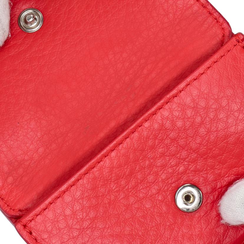 BALENCIAGA バレンシアガ/ペーパーミニウォレット/レッド/291446//652**********/ABランク/93