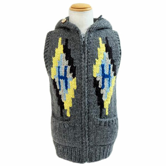 KANATA カナタ/カウチンフード付ニットベスト//ABランク/71