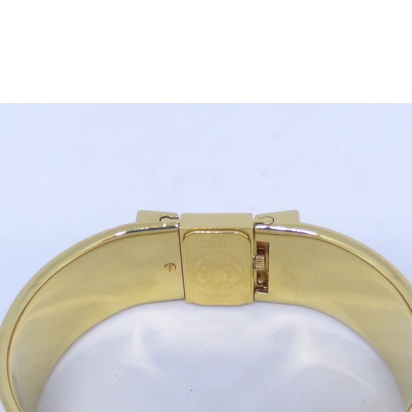 HERMES エルメス/ロケ・バングルウォッチ・レザー/レディース/クオーツ/LO1.210//837240/ABランク/64
