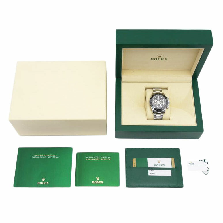 ROLEX ロレックス 腕時計 ランダム番 新品仕上げ済/コスモグラフデイトナ/ブラック文字盤/自動巻/116500LN//A07A0512/Aランク/75