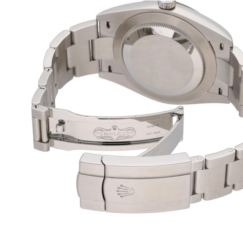 ROLEX ロレックス 腕時計 新ギャラ 保証書2022年 ランダムシリアル ステンレス 自動巻き メンズ/オイスター・パーペチュアル41・シルバー/ランダム番/124300//1Q3030R5/Aランク/75