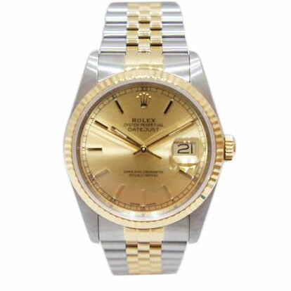 ROLEX ロレックス/デイトジャスト・SS×YG/L番/16233//L263288(1989)/Aランク/93
