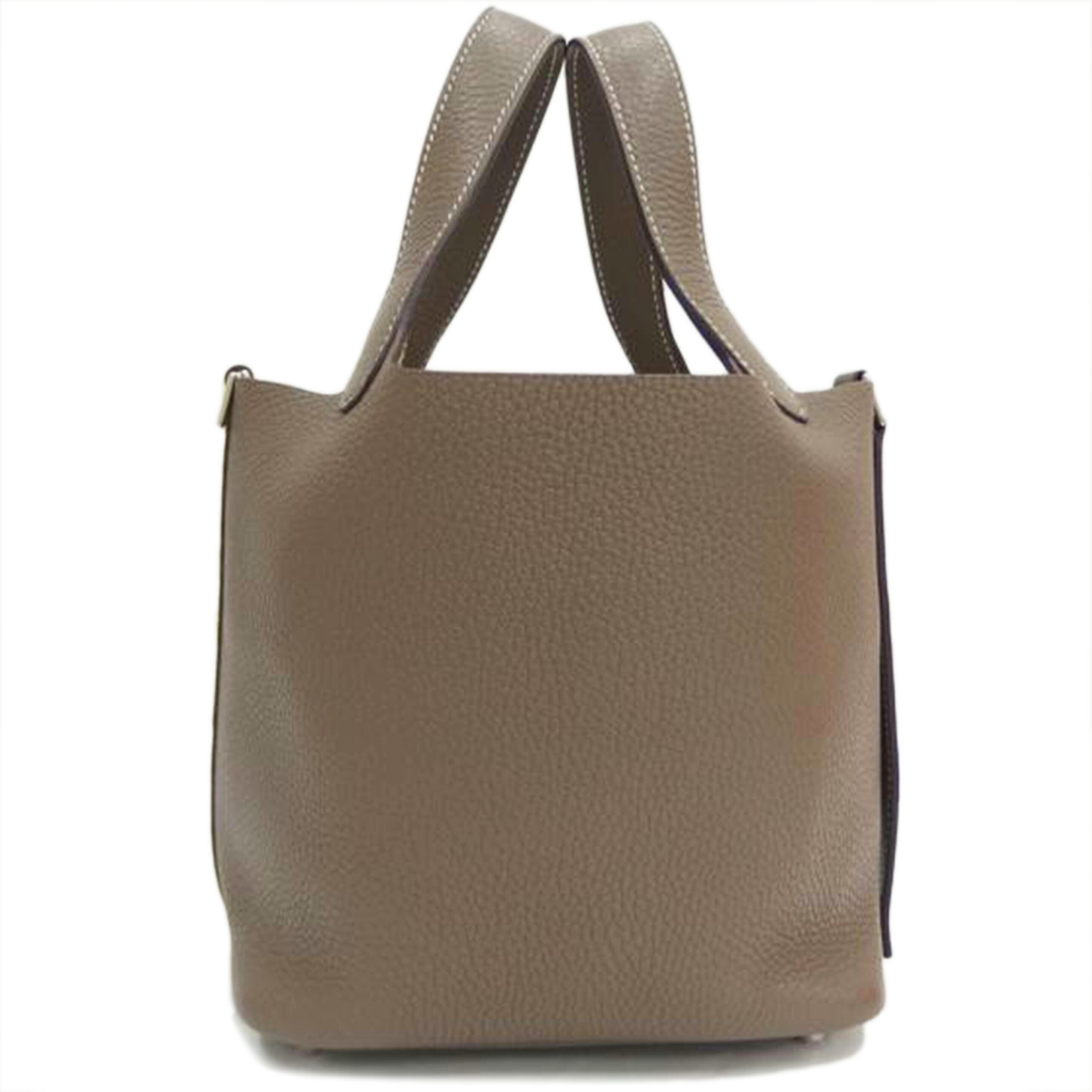 HERMES エルメス/ピコタンロック18/トリヨンクレマンス/エトゥープ/2019年製//D AM 008 UH/ABランク/82