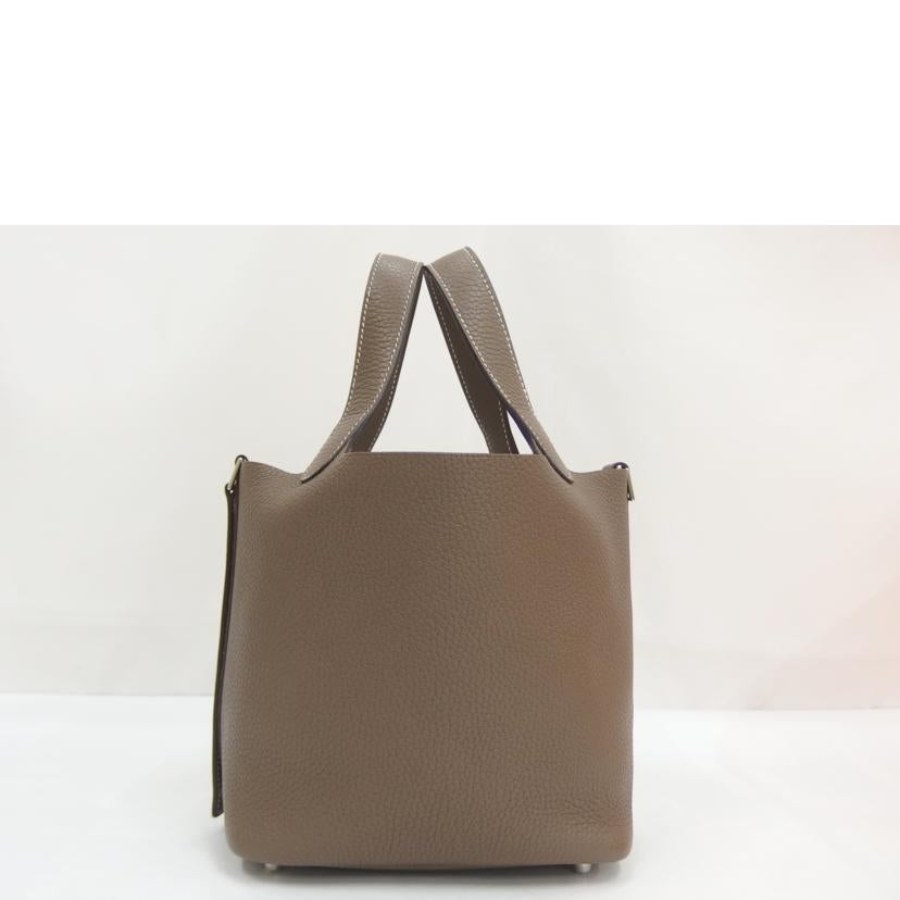 HERMES エルメス/ピコタンロック18/トリヨンクレマンス/エトゥープ/2019年製//D AM 008 UH/ABランク/82