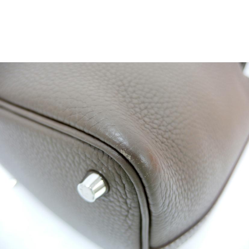 HERMES エルメス/ピコタンロック18/トリヨンクレマンス/エトゥープ/2019年製//D AM 008 UH/ABランク/82