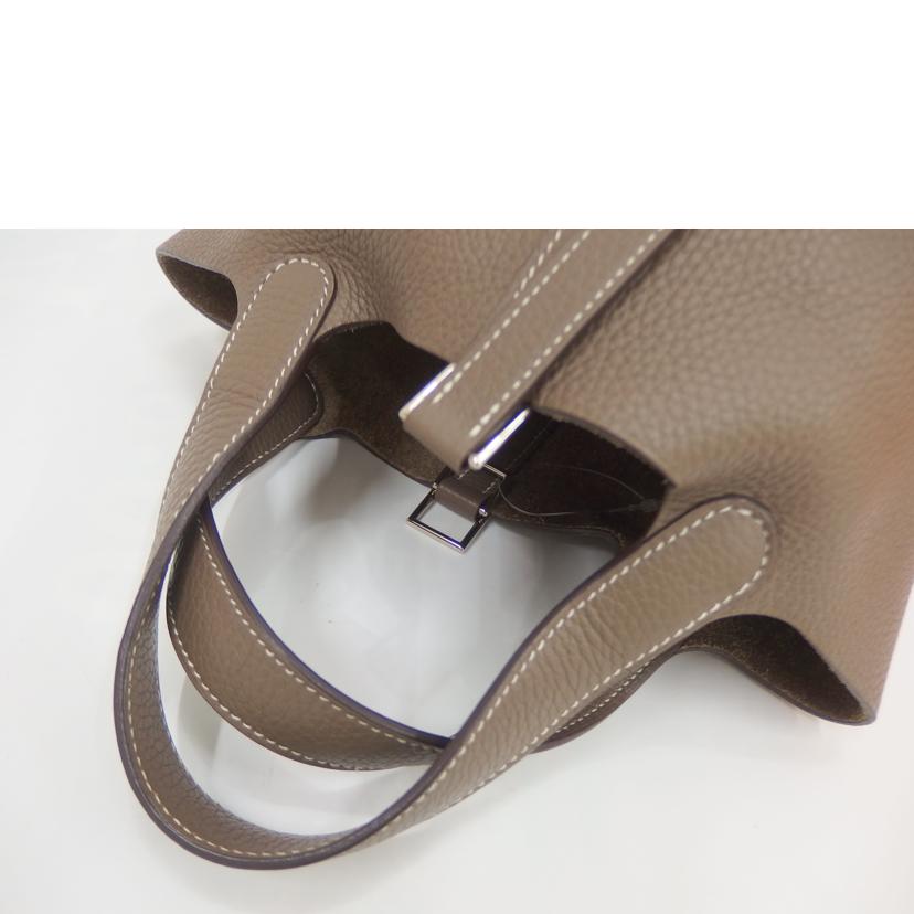 HERMES エルメス/ピコタンロック18/トリヨンクレマンス/エトゥープ/2019年製//D AM 008 UH/ABランク/82