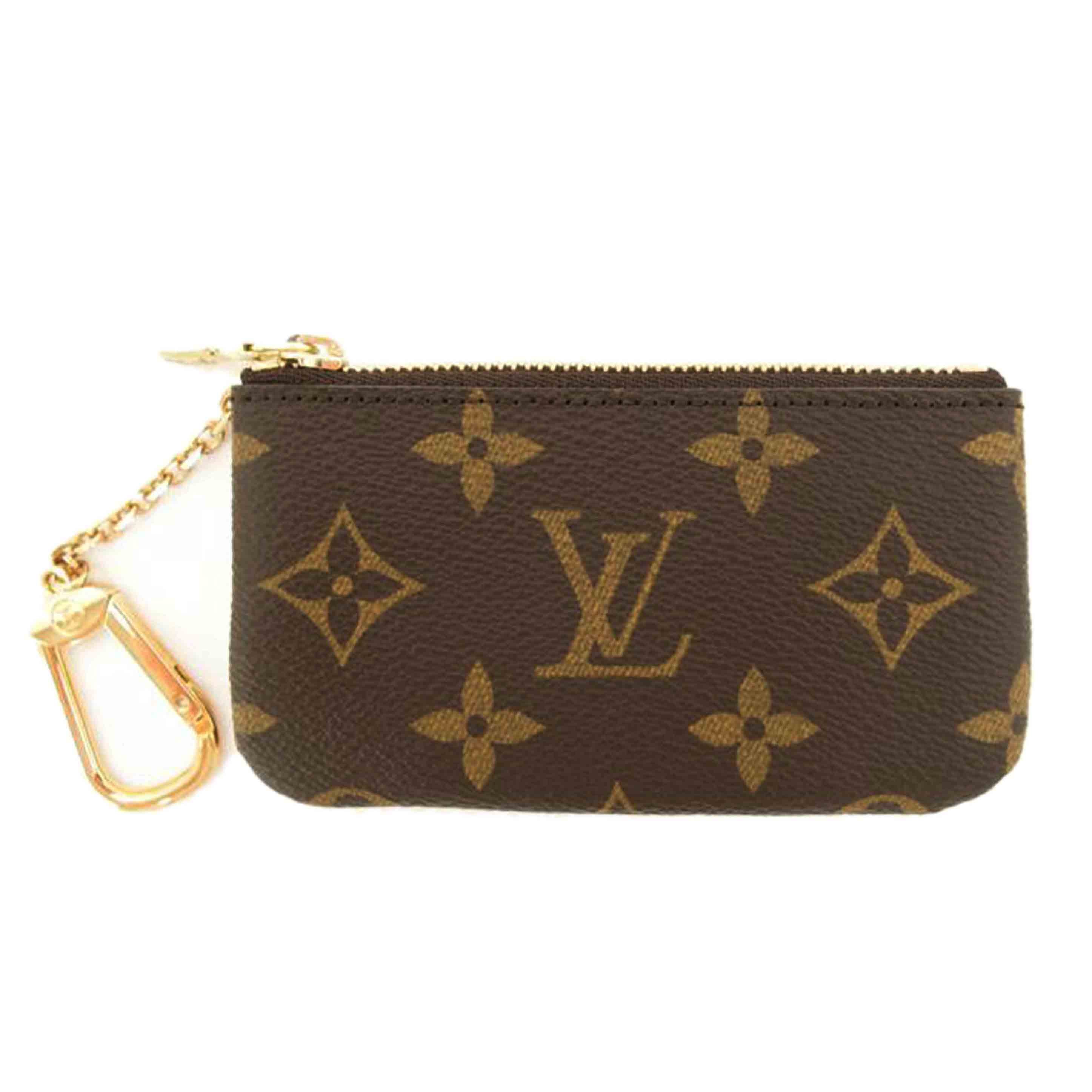 LOUIS VUITTON ルイヴィトン コインケース キーケース 小銭入れ 鍵入れ 茶 ブラウン レディース メンズ/ポシェット・クレ/モノグラム/M62650//CT3***/SAランク/69