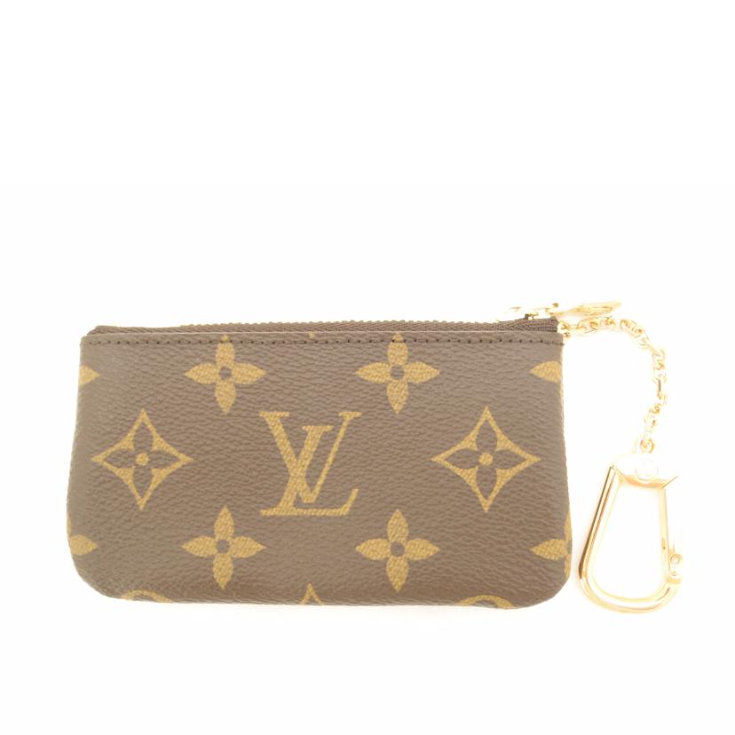 LOUIS VUITTON ルイヴィトン コインケース キーケース 小銭入れ 鍵入れ 茶 ブラウン レディース メンズ/ポシェット・クレ/モノグラム/M62650//CT3***/SAランク/69